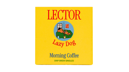 The Lazy Dog packaging, sachets and brewing instructions